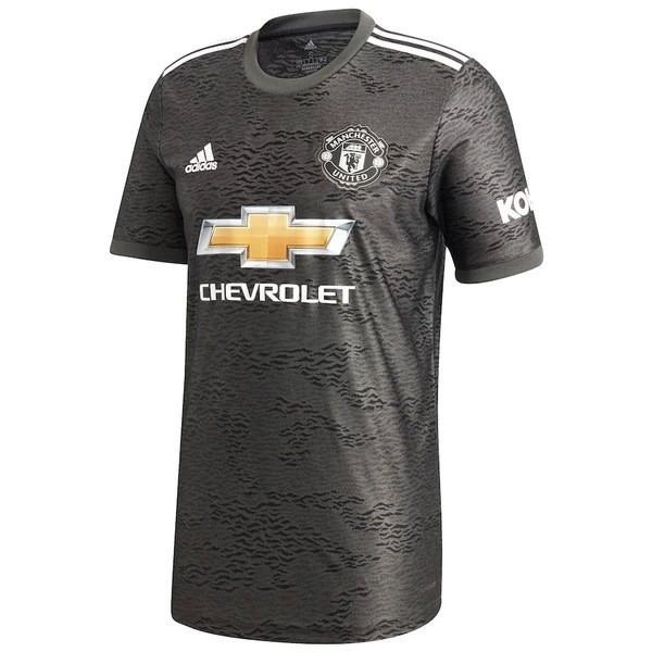 Tailandia Camiseta Manchester United Segunda Equipación 2020-2021 Negro